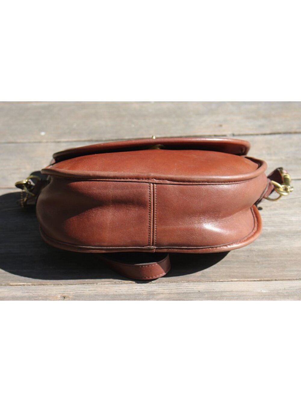 Coach Vintage - Plaza Bag 9860 in Mahogany, Pre-1994, USA - Picture 7 of 15